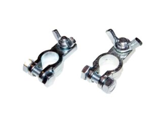 CROSSEVEN Batterie, Morsetti MORSETTO BATTERIA ZINCATO M8-