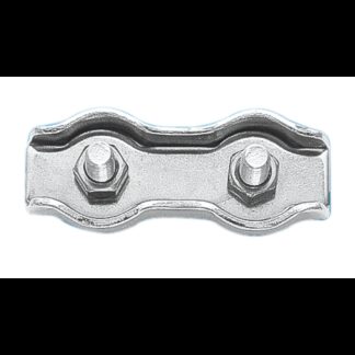 Morsetti, Tenditori MORSETTO DOPPIO INOX 316 Ø MM.3