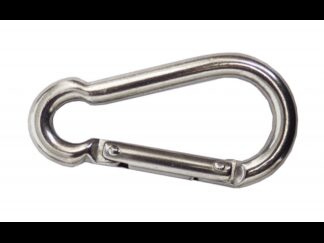 Moschettoni MOSCHETTONE INOX Ø MM.10 AP. TRASV.