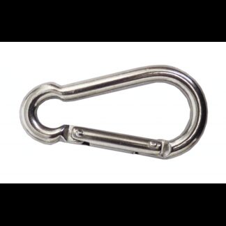 Moschettoni MOSCHETTONE INOX Ø MM.10 AP. TRASV.