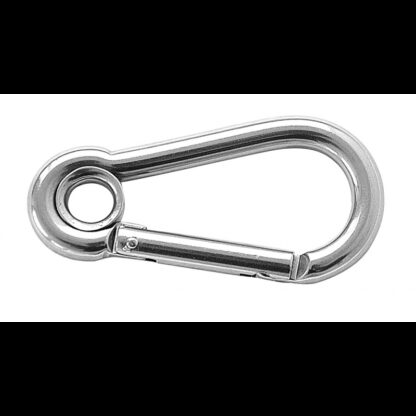 Moschettoni MOSCHET. INOX C/OCCHIO Ø MM.6X60