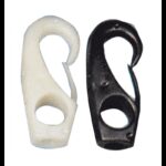 NUOVA RADE Trecce Varie e Moschettoni Nylon MOSCHETTONE NYLON BIANCO Ø MM.10