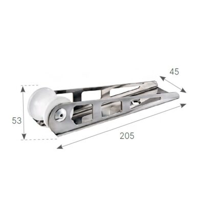 DOUGLAS MARINE Musoni Inox MUSONE DI PRUA INOX MM 200 - immagine 2