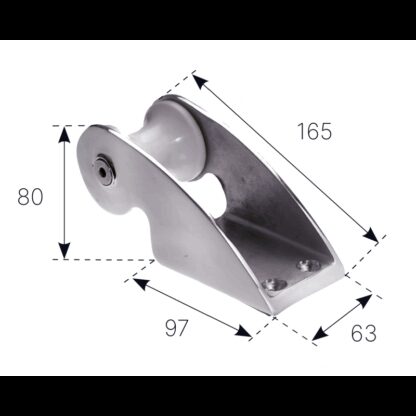 Musoni Inox MUSONE DI PRUA INOX - immagine 2