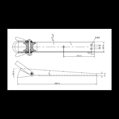 Musoni Inox MUSONE DI PRUA INOX MM. 390 - immagine 2