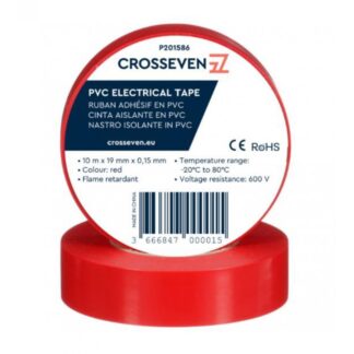 CROSSEVEN Guaine, Calze Trecciate, Spirali NASTRO ISOLANTE ROSSO