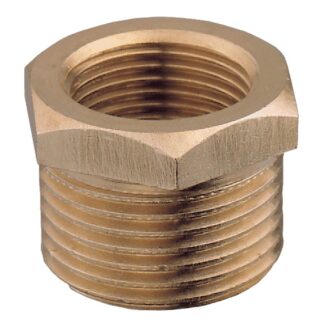 GUIDI Raccorderia in Ottone NIPLESS RIDOTTO M-F DA 3/4 A 1/4