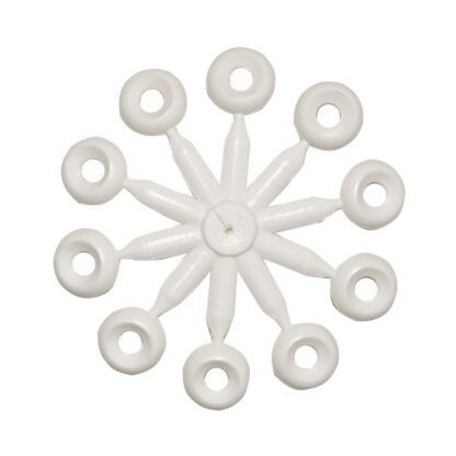 NUOVA RADE Viteria SOTTOVITI NYLON BIANCO Ø MM.5,5