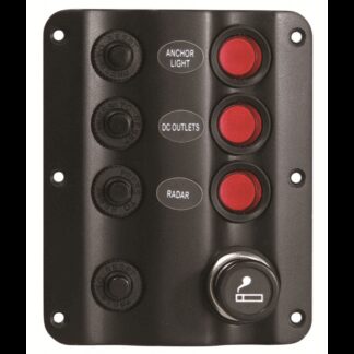 AAA Pannelli di Comando Elettrici PANNELLO ELE. 3 INT+ACCENDISIGARI