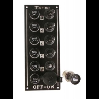 MARINE TOWN Pannelli di Comando Elettrici PANNELLO EL. 5 INT. E PRESA ACCENDI