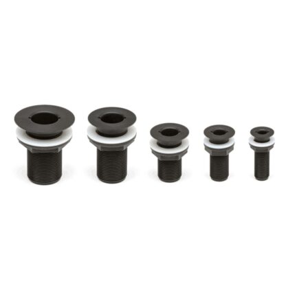 TRUDESIGN Passascafi PASSASCAFO INCASSO 3/4" NERO