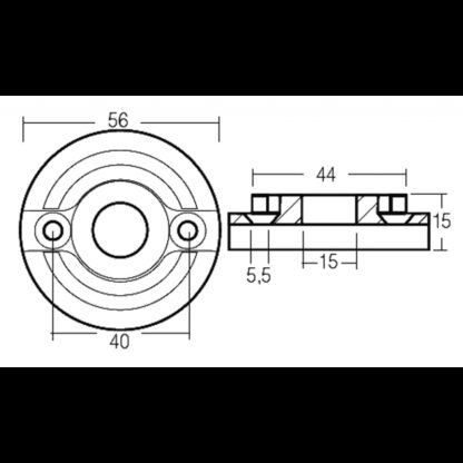 TECNOSEAL Anodi Vetus RONDELLA VETUS 75/95 - immagine 2