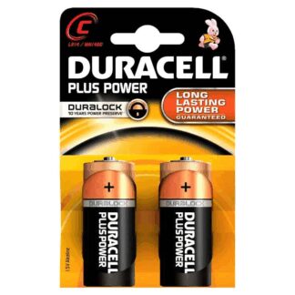 DURACELL Batterie, Morsetti PILA ALC. POWER PLUS C 1/2 TORCIA