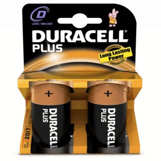 DURACELL Batterie, Morsetti PILA ALCALINA POWER PLUS D TORCIA