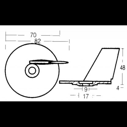 TECNOSEAL Anodi Suzuki PINNA 20-25-30 HP - immagine 2