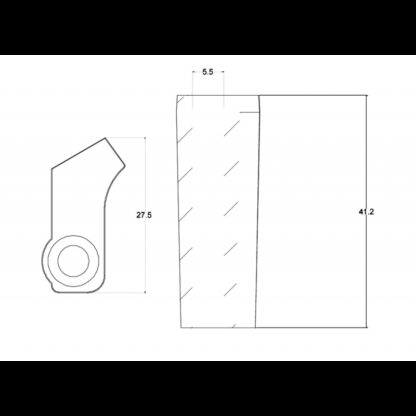 TECNOSEAL Anodi Yamaha - Mariner PLACCA PER MOTORI 300-350 HP - immagine 2