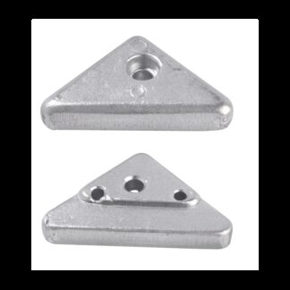 TECNOSEAL Anodi Volvo Penta PLACCA DUO PROP IN ALLUMINIO