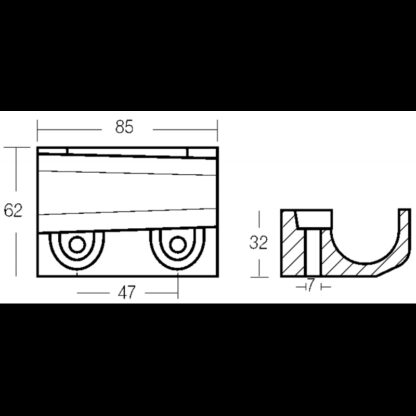 TECNOSEAL Anodi Yamaha - Mariner PLACCA PER MOTORI 40-50 HP - immagine 2