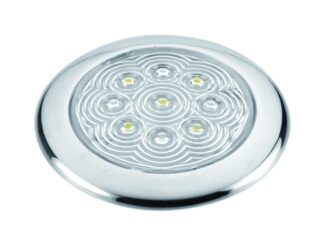 AAA Faretti e Plafoniere a Led PLAFONIERA INOX A 5 LED Ø MM.94x11h