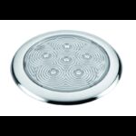 AAA Faretti e Plafoniere a Led PLAFONIERA INOX A 6 LED ØMM.110x11h