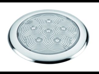 AAA Faretti e Plafoniere a Led PLAFONIERA INOX A 6 LED ØMM.110x11h