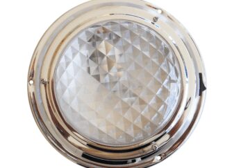AAA Faretti e Plafoniere Tradizionali PLAFONIERA INOX Ø MM.168 x 46H 12V