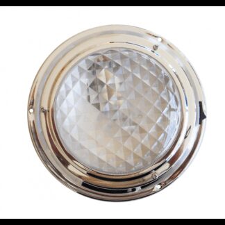 AAA Faretti e Plafoniere Tradizionali PLAFONIERA INOX Ø MM.168 x 46H 12V