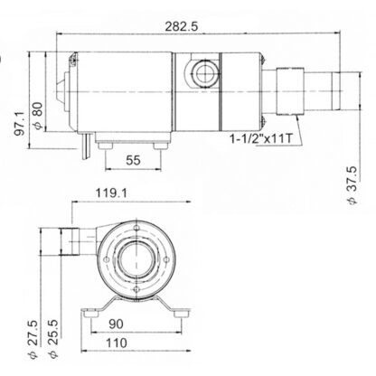 Maceratori, Depuratori POMPA MACERATORE 24 V. - immagine 2