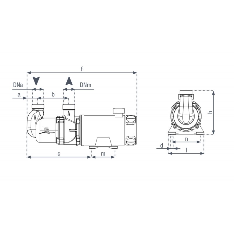 GIANNESCHI & RAMACCIOTTI Cem,Gianneschi,Liverani POMPA MV44 G 24V - immagine 2