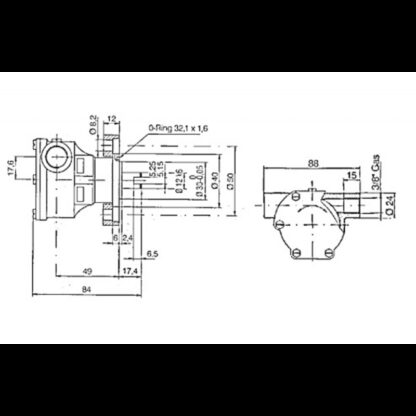 ANCOR Pompe Raffredamento Motore POMPA ST135 - immagine 2