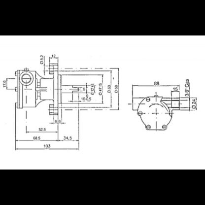 ANCOR Pompe Raffredamento Motore POMPA ST137 - immagine 2