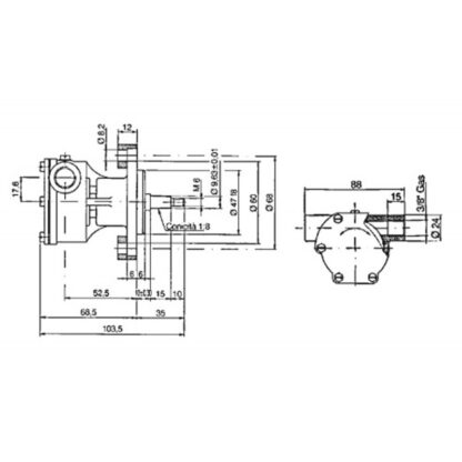ANCOR Pompe Raffredamento Motore POMPA ST139 - immagine 2