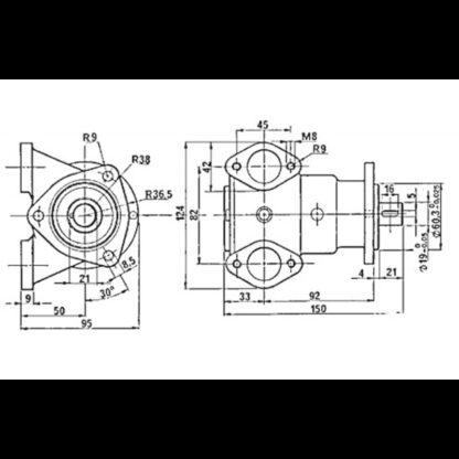 ANCOR Pompe Raffredamento Motore POMPA ST150 - immagine 2