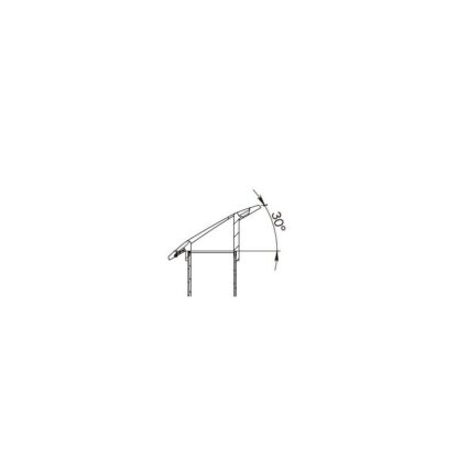 Portacanna in Acciaio Inox PORTACANNE INOX 316 INCASSO - immagine 3