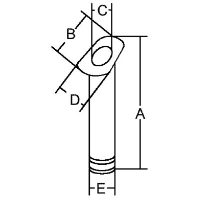 NUOVA RADE Portacanna in Nylon PORTACANNE NYLON BIANCO DRITTO - immagine 2
