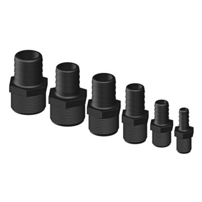 TRUDESIGN Portagomma PORTAGOMMA NERO FILETT 1"1/2 38MM