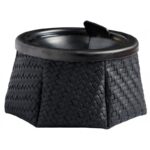 MARINE BUSINESS Posacenere POSACENERE WINDPROOF RATTAN NERO