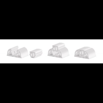 TESSILMARE Profili Radial, Bino, Bumper PROFILO BUMPER 160 BIANCO MT 2 - immagine 3