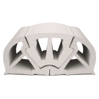 TESSILMARE Profili Radial, Bino, Bumper PROFILO BUMPER 160 BIANCO MT 2