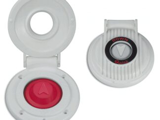 QUICK Accessori per Verricelli Quick PULSANTE A PIEDE BIANCO DOWN