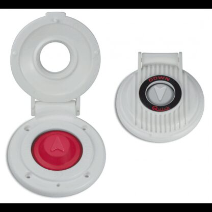 QUICK Accessori per Verricelli Quick PULSANTE A PIEDE BIANCO UP