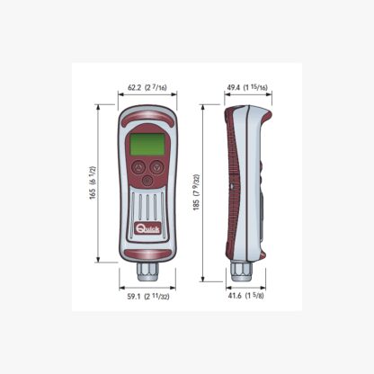 QUICK Accessori per Verricelli Quick PULSANTIERA CONTAC. CON DISPLAY LCD - immagine 2