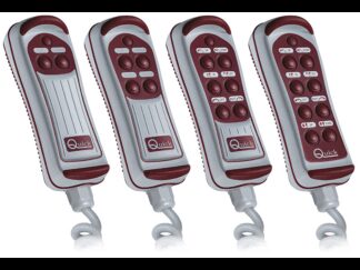 QUICK Accessori per Verricelli Quick PULS.STAGNA 8 CAN. CON TORCIA LED