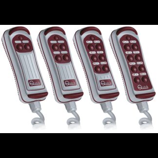 QUICK Accessori per Verricelli Quick PULS.STAGNA 2 CAN. CON TORCIA LED