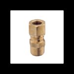 GUIDI Accessori per Timonerie Idrauliche RACCORDO DRITTO MASCHIO 1/4'X8