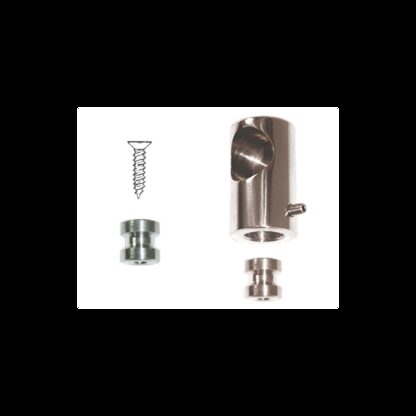 Raccordi in Acciaio Microfuso TERMINALE INOX Ø MM.25 Sinistro - immagine 2
