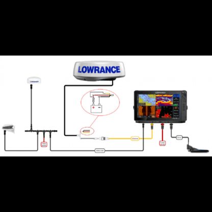 LOWRANCE Strumentazione Lowrance RADAR HALO 20+ - immagine 2