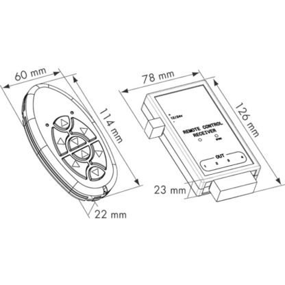 LOFRANS Accessori per Verricelli Lofrans' RADIO REMOTE CONTROL - immagine 2