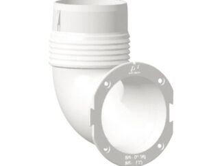 PLASTIMO Prese Aria RINFORZO A GOMITO 3" cf.5pz