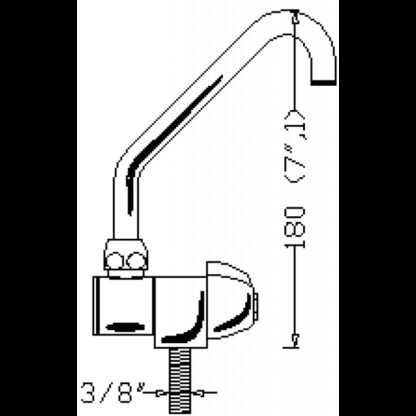 ELETTROGAS ARAVON Rubinetti RUBINETTO OTTONE - immagine 2